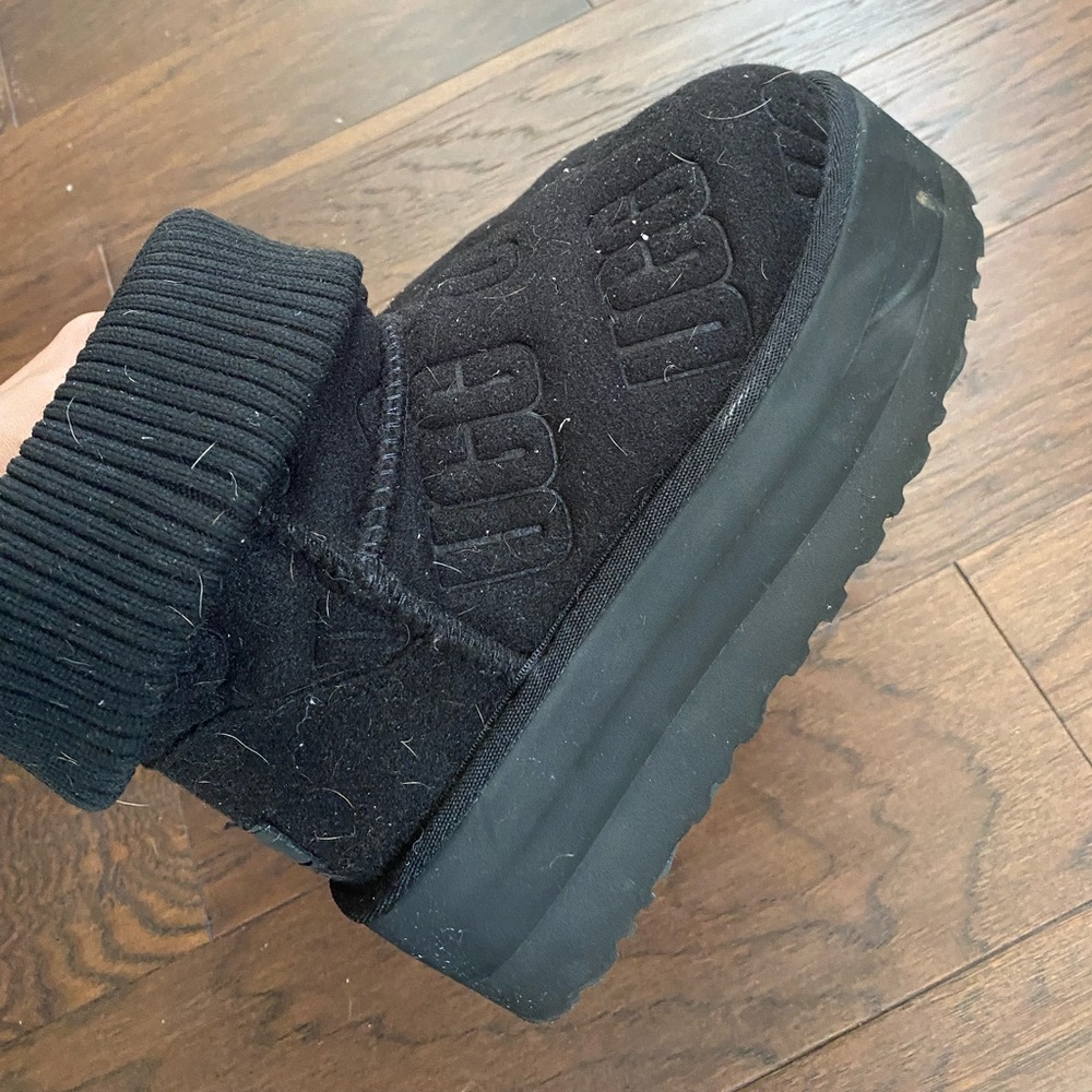 UGG Black Ankle Booties